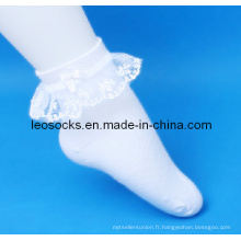 Chaussettes Bébé à Volants Dentelle